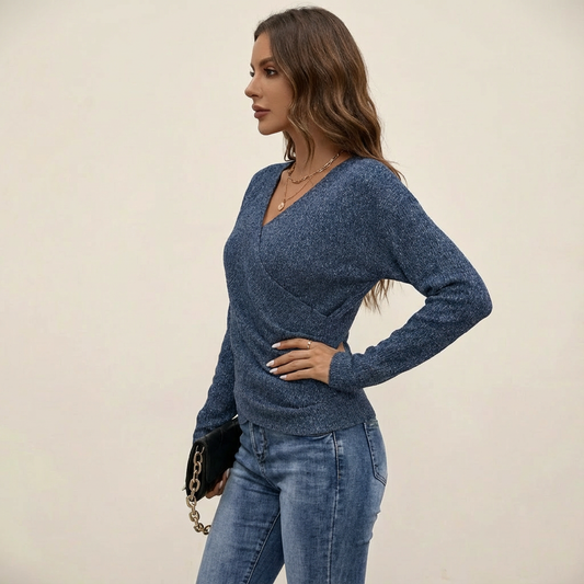 Olivia | Wrap-Style Sweater